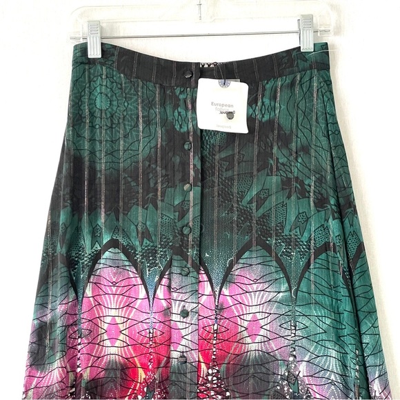 Desigual Lurex Midi Skirt - Picture 3 of 12